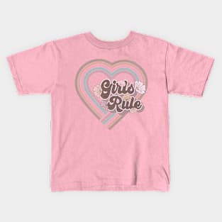 Girls Rule Kids T-Shirt